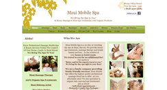 Desktop Screenshot of mauimobilespa.com